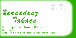 mercedesz takacs business card